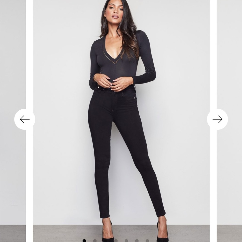 Good American jeans WITH TAGS ON